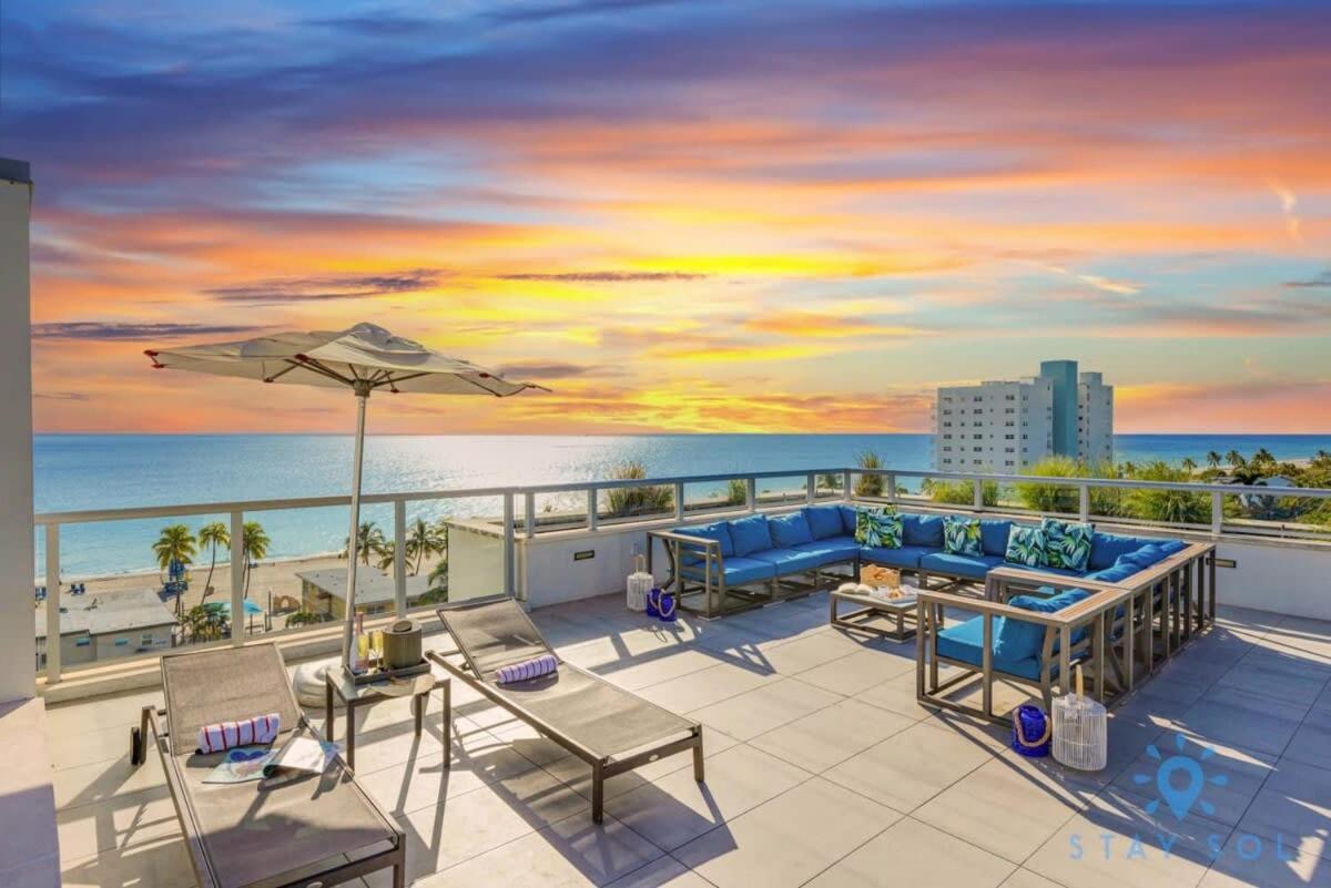 Apartment With Bay View Balcony - Pool - Up To 6 - Gym Голлівуд Екстер'єр фото